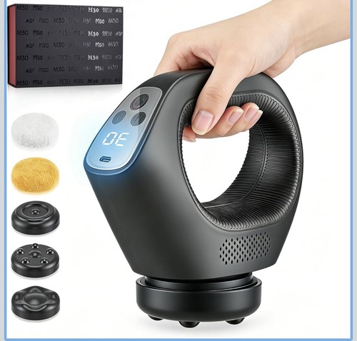 Rotating massage gun - 3d,