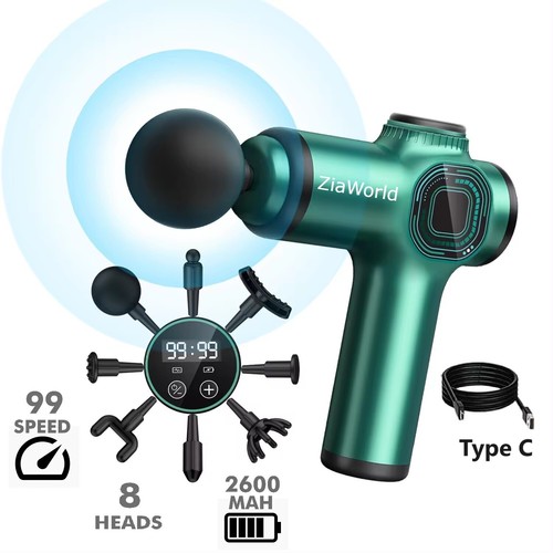Massage gun lcd deep tissue - gun,