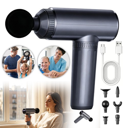 Handheld muscle massage - handheld, gun