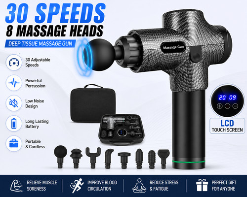 Speed massage gun heads - 30,