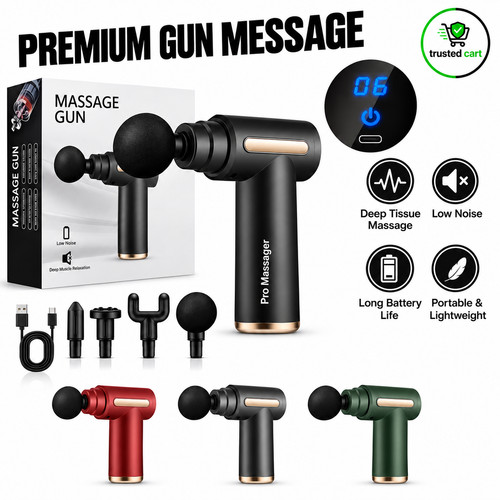 Massage gun deep tissue muscle - deep,