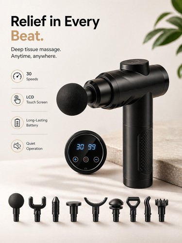 Deep tissue massage - gun, 30